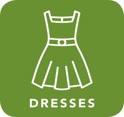 icon of dress which is acceptable for recycling