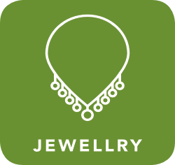 icon of jewellery which is acceptable for recycling